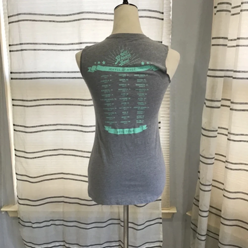 Zac Brown Band Women Size SM Cotton Sleeveless T-Shirt 2015 Tour Country Music - Picture 4 of 9
